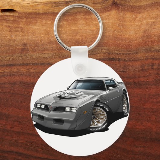 1977-78 Trans Am Silver Sleutelhanger (Voorkant)