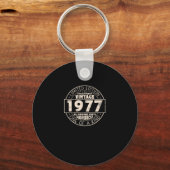 1977 Birthday Gift Sleutelhanger (Voorkant)