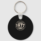 1977 Birthday Gift Sleutelhanger (Achterkant)
