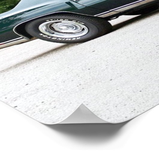 1977 Chevrolet/Chevy Monte Carlo Poster (Hoek)