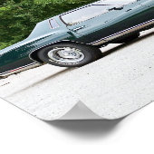 1977 Chevrolet/Chevy Monte Carlo Poster (Hoek)