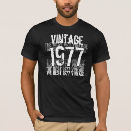 1977 Geboortejaar - De beste Vintage van 1977 T-shirt