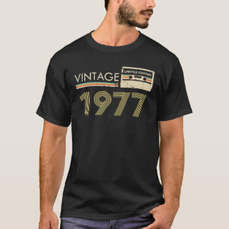 1977 gemaakt in 1977 44th Birthday Limited T-shirt