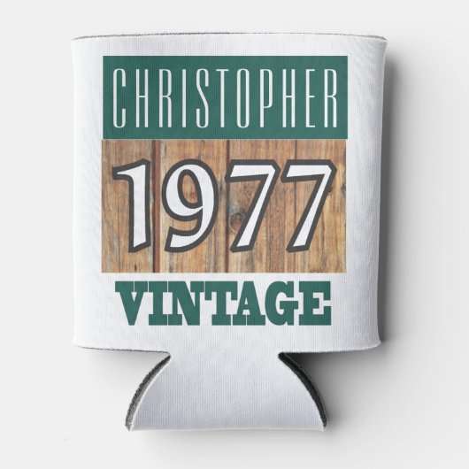 1977 Jaar van de Koelbox van de geboorte Blikjeskoeler (Voorkant)