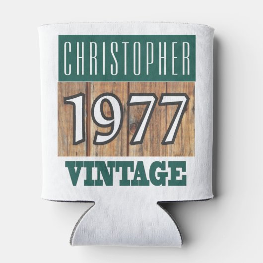 1977 Jaar van de Koelbox van de geboorte Blikjeskoeler (Achterkant)