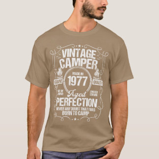 1977 Kampeer Bergen Scout Verkennen Kamperen 1977 T-shirt