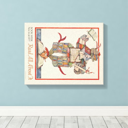 1977 Kinderboekenweek Canvas (Insitu (Houten vloer))