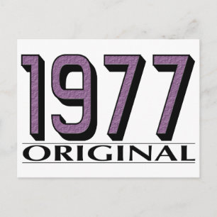 1977 Origineel Briefkaart