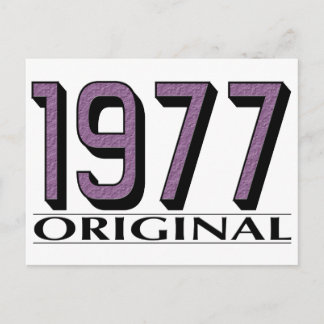 1977 Origineel Briefkaart
