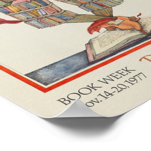 1977 Poster van de kinderboekweek (Hoek)