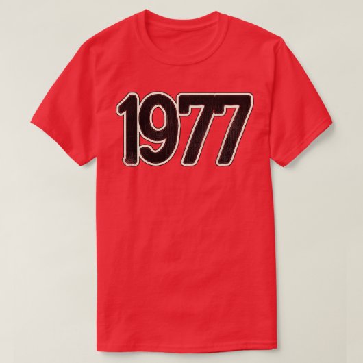 1977 Punk rots T-shirt (Design voorkant)
