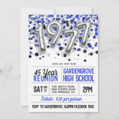 1977 Uitnodiging tot hereniging van de middelbare  (Voorkant)