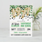 1977 Uitnodiging tot hereniging van de middelbare  (Staand voorkant)