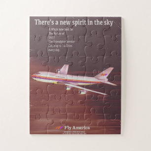 1977 vintage Airliner poster Legpuzzel
