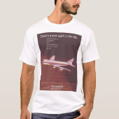 1977 vintage Airliner poster T-shirt (Voorkant)