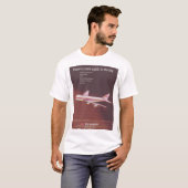 1977 vintage Airliner poster T-shirt (Voorkant volledig)