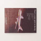 1977 vintage stijl Airliner poster Legpuzzel (Horizontaal)