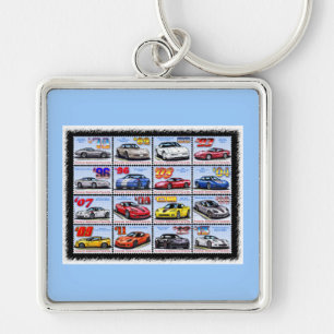 1978-2013 Special Edition Corvette Montage Sleutelhanger
