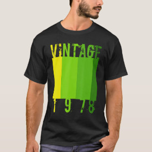 1978 44jarig Klassieke leeftijd 1 T-shirt