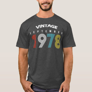 1978 Birthday Gif T-shirt