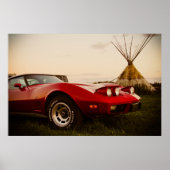 1978 Chevrolet Corvette Poster (Voorkant)