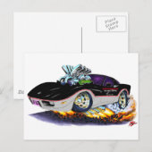 1978 Corvette Indy Pace Car. Briefkaart (Voorkant / Achterkant)