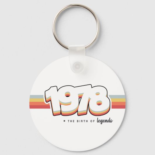 1978 De geboorte van legenden Sleutelhanger (Voorkant)
