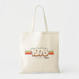 1978 De geboorte van legenden Tote Bag