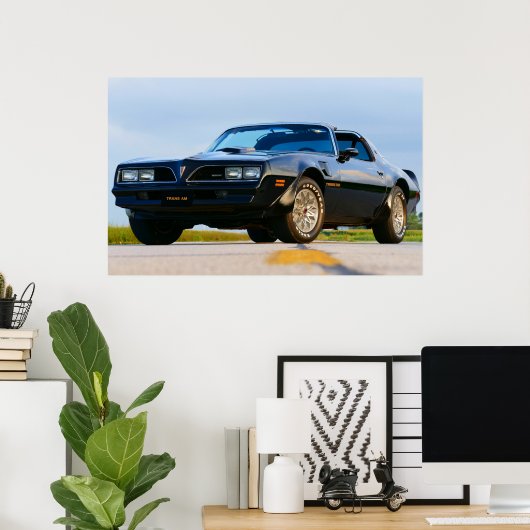 1978 Firebird Trans Am Poster (Thuiskantoor)