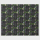 1978 Geboortejaar Trivia Cadeaupapier (Vlak)