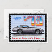 1978 het Zilveren Korvet van de Speciale Uitgave Briefkaart (Voorkant / Achterkant)