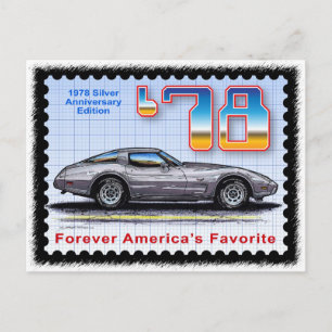 1978 het Zilveren Korvet van de Speciale Uitgave Briefkaart