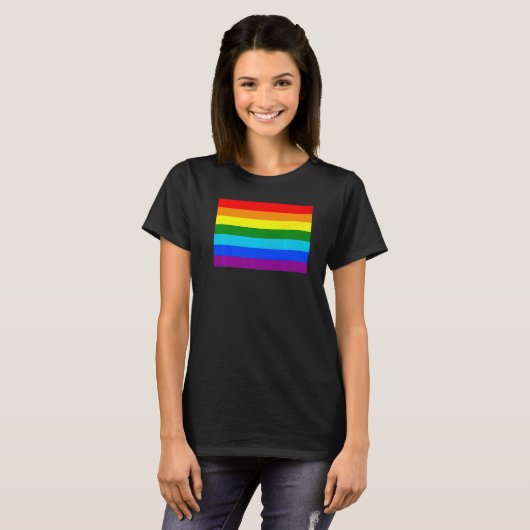 1978 Pride Flag national pride T-shirt (Voorkant volledig)