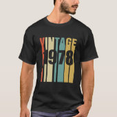  1978 Retro T-shirt (Voorkant)