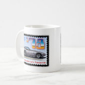 1978 Silver Jubileum Special Edition Corvette Koffiemok (Voorkant links)