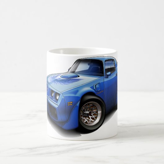 1979-1981 Trans Am Blue Car Koffiemok (Center)