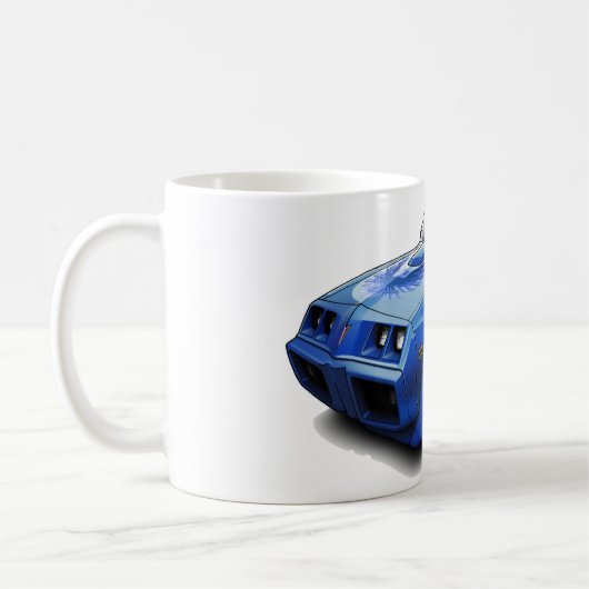 1979-1981 Trans Am Blue Car Koffiemok (Links)