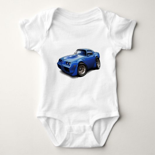 1979-1981 Trans Am Blue Car Romper (Voorkant)