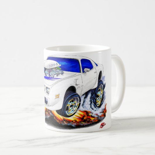 1979-1981 Trans Am White-Blue Koffiemok (Voorkant rechts)