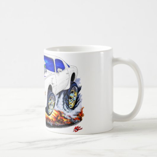 1979-1981 Trans Am White-Blue Koffiemok (Rechts)