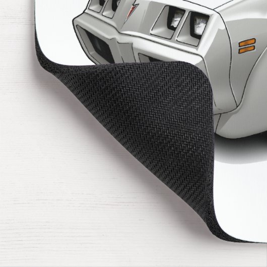 1979-1981 Trans Am White Muismat (Hoek)