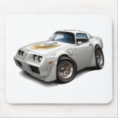 1979-1981 Trans Am White Muismat (Voorkant)