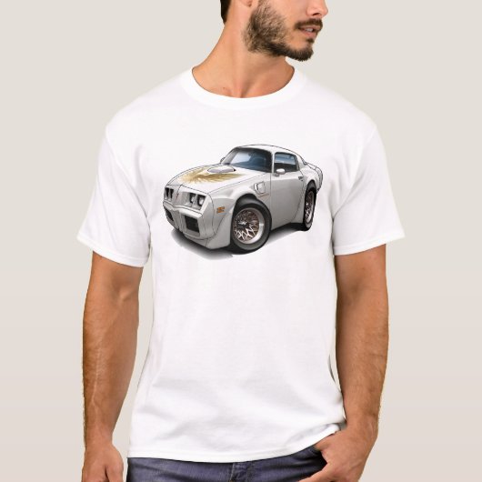 1979-1981 Trans Am White T-shirt (Voorkant)