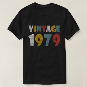  1979 40 jaar oude Cool Birthday Gifts T-shirt