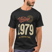  1979 - 44e verjaardag Klassieke Geboren in 1979 T-shirt (Voorkant)