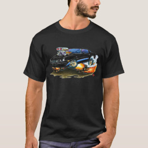 1979-81 Camaro Z28 zwarte-blauwe auto T-shirt