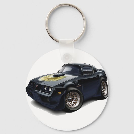 1979-81 Trans Am Black Sleutelhanger (Voorkant)
