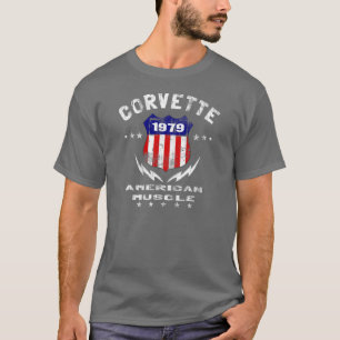 1979 Corvette American Muscle v3 T-shirt