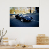 1979 Corvette Klassieke Sportscar Poster (Keuken)