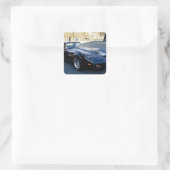 1979 Corvette Klassieke Sportscar Vierkante Sticker (Tas)